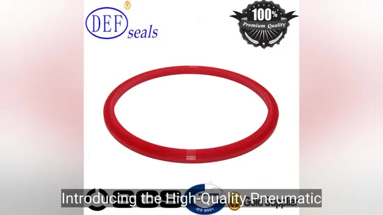 Dps High-Quality PU Mechanical Seal for Hydraulic Cylinders, Red, SGS Approved